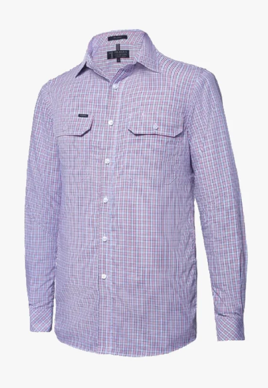 Men's Solid-Colored Shirts for VersatilityRitemate Mens Ultra Fine Cotton Long Sleeve Check Shirt Men's Solid-Colored Shirts for VersatilityRitemate Mens Ultra Fine Cotton Long Sleeve Check Shirt