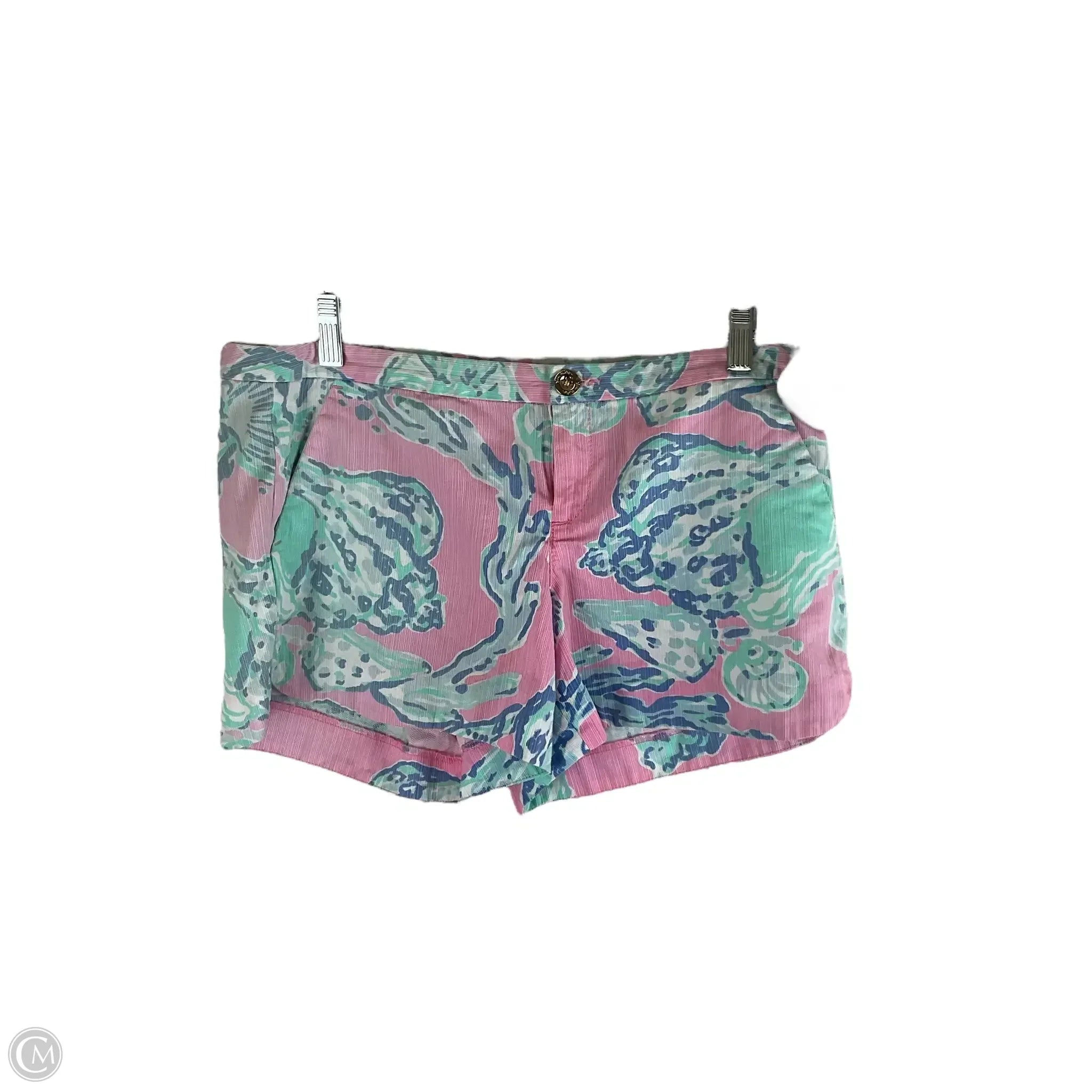 Adventure-Ready Men's Outdoor ShortsShorts Designer By Lilly Pulitzer In Pink, Size: 4