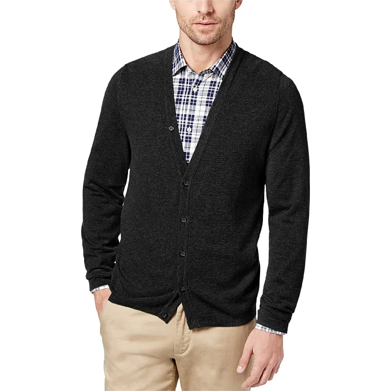 Men's Sweaters for Cold WeatherDaniel Hechter Mens LS Cardigan Sweater, Black, Small Men's Sweaters for Cold WeatherDaniel Hechter Mens LS Cardigan Sweater, Black, Small