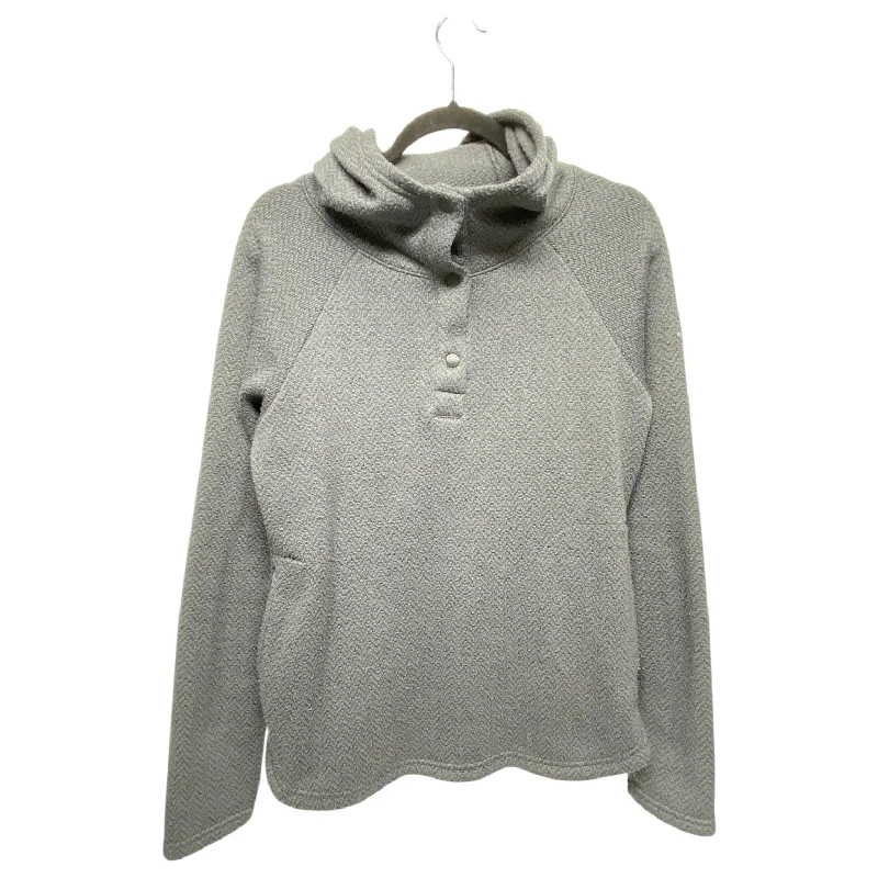 Men's Hoodies with InsulationSweatshirt Hoodie By Columbia In Grey, Size: M