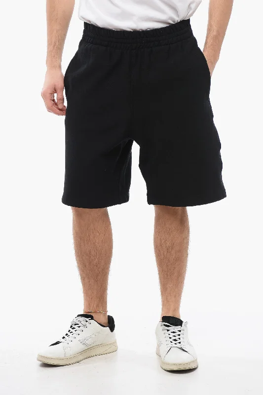 Robust Men's Denim and Canvas ShortsBurberry Cotton Shorts With Edk Patch