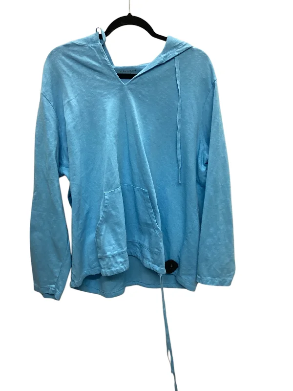 Men's Hoodies with Reinforced StitchingSweatshirt Collar By Coldwater Creek In Blue, Size: Xl Men's Hoodies with Reinforced StitchingSweatshirt Collar By Coldwater Creek In Blue, Size: Xl