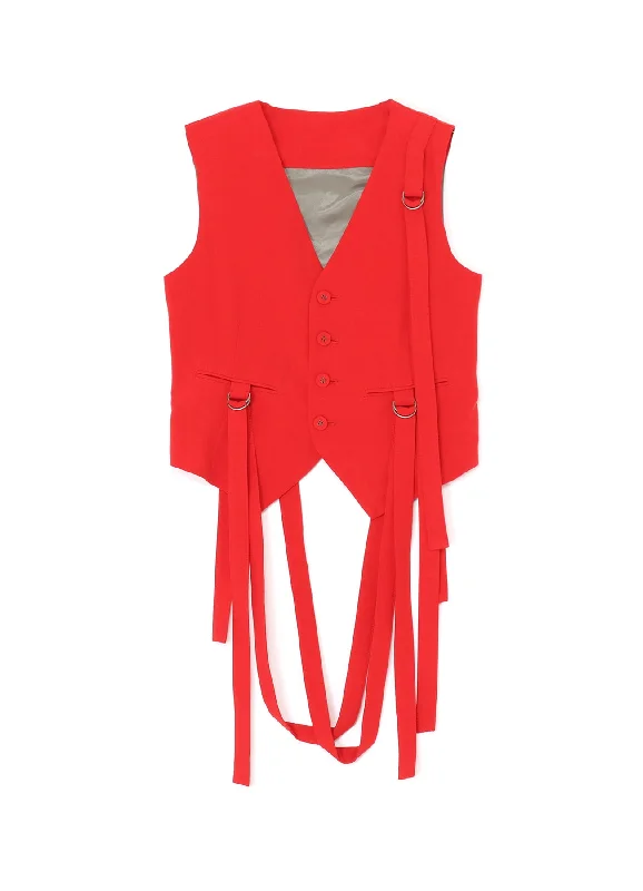 Unique Men's Flight JacketsSOFT BROAD COTTON HANGING STRAP VEST