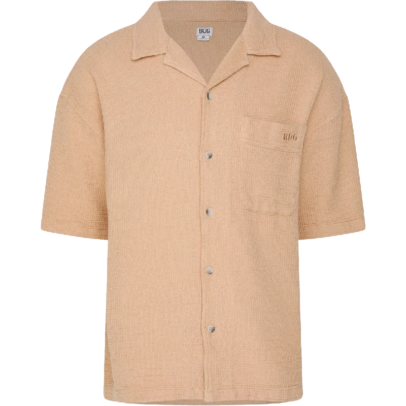Lightweight Men's Poplin ShirtsBDG Waffle Shirt
