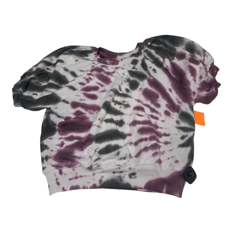 Elevated Men's Lounge HoodiesSweatshirt Crewneck By Maeve In Purple, Size: M