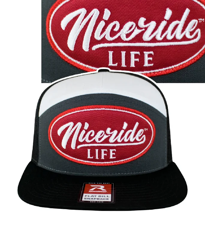 Funky Snapback Hats"HorserPower Patch" 7 Panel Trucker Snapback Hat For Men And Women Funky Snapback Hats"HorserPower Patch" 7 Panel Trucker Snapback Hat For Men And Women