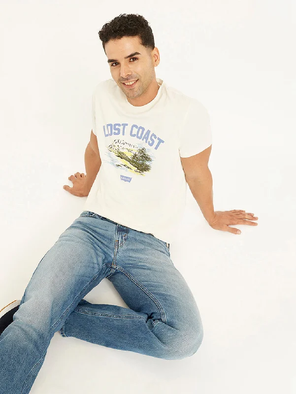 Men's Shirts for Beach OutingsMen's Graphic Print Slim Fit T-Shirt