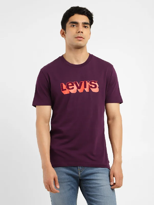 Men's Long-Sleeved ShirtsMen's Brand Logo Crew Neck T-shirt