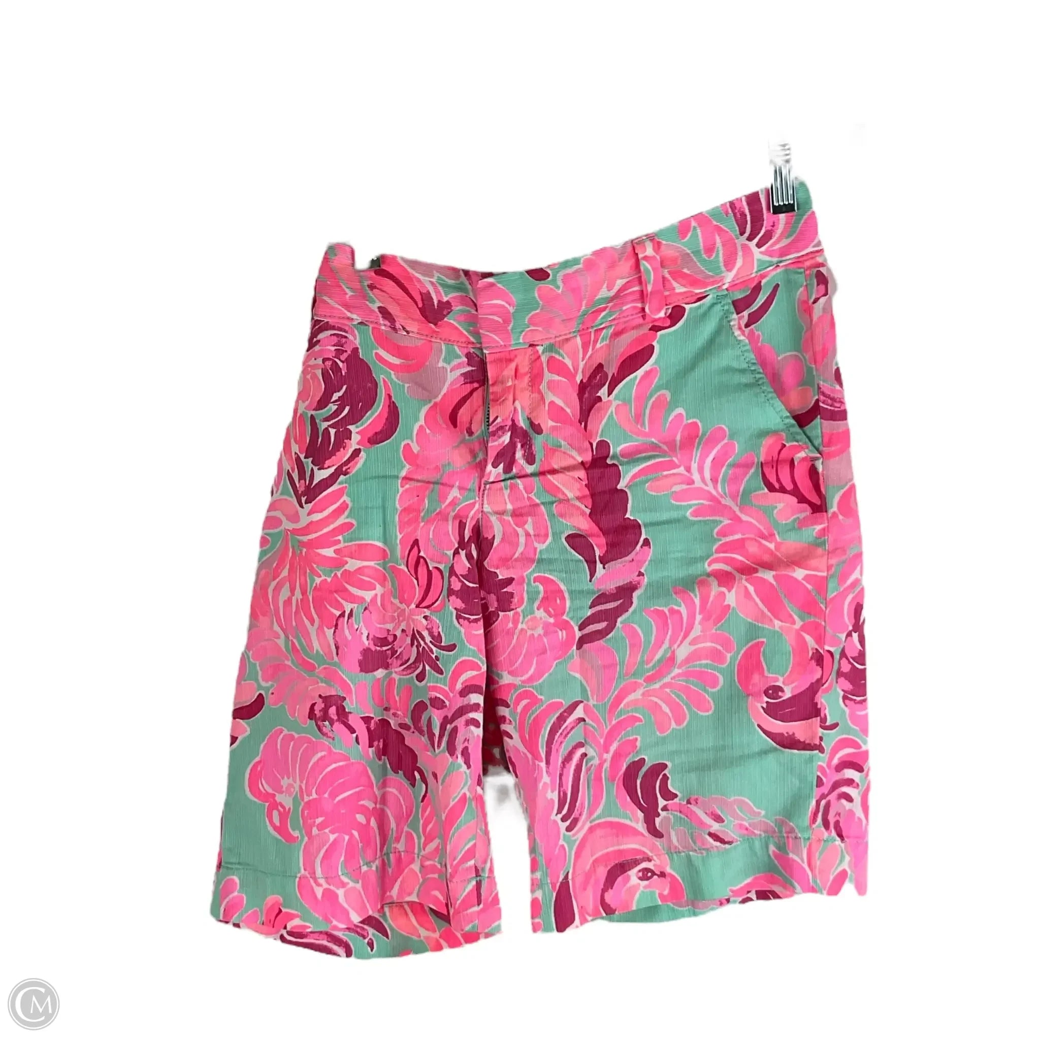 Sporty Men's Running ShortsShorts Designer By Lilly Pulitzer In Pink, Size: 6