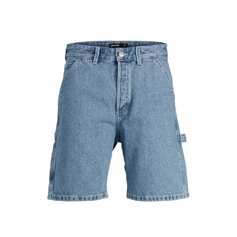 Machine-Washable Men's ShortsJack Jones blue Cotton Men's Short
