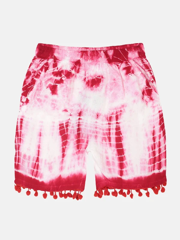 Coral & White