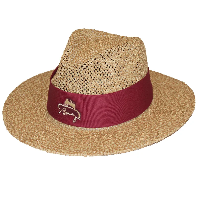 Durable Work HatsLogofit Straw Hat with Bowden Logo