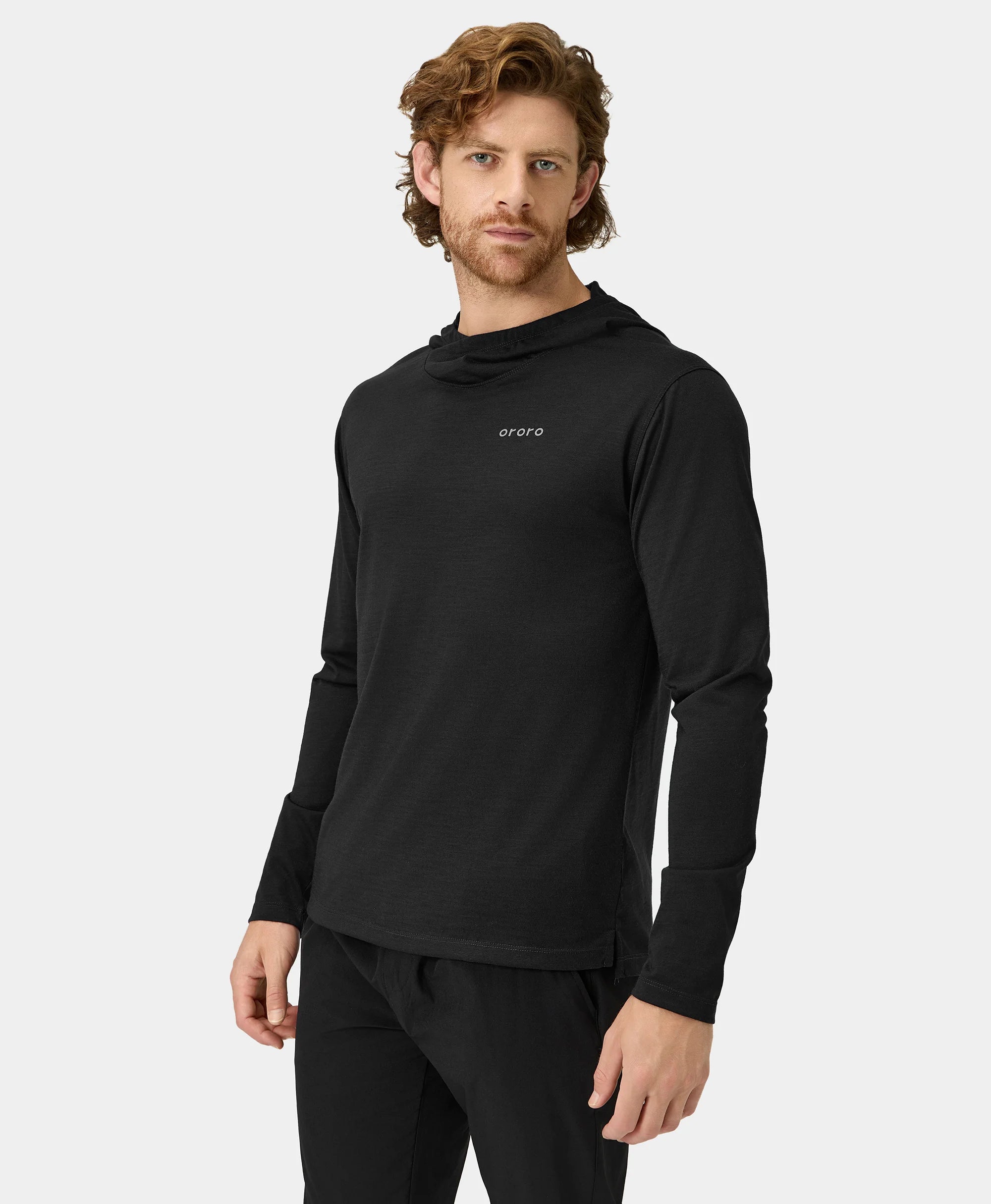 Men's Coats with Ripstop FabricAoraki Unisex Merino Wool Blend Baselayer - Black