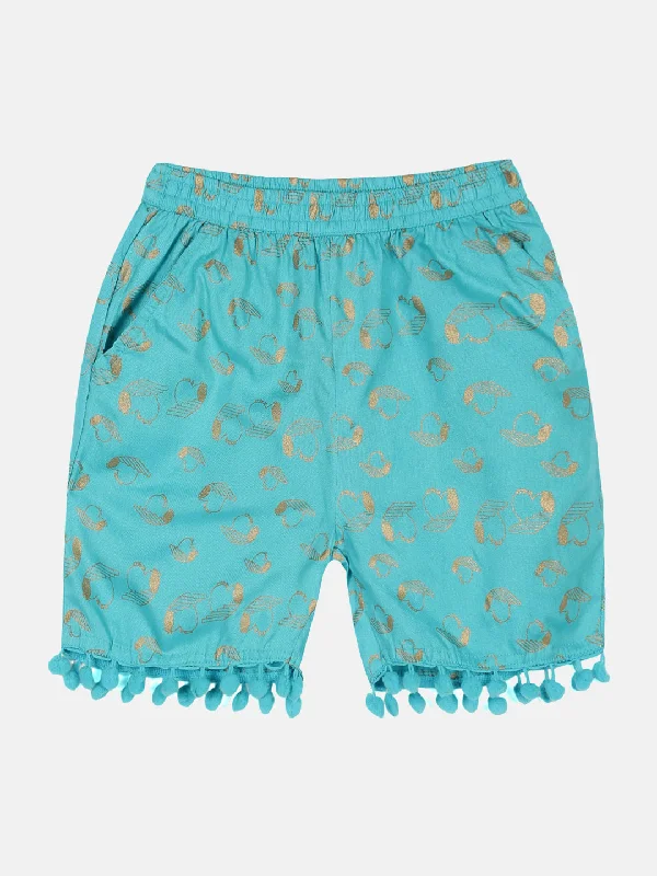 Men's Cool and Breathable Linen Summer ShortsGirls AOP Print Shorts