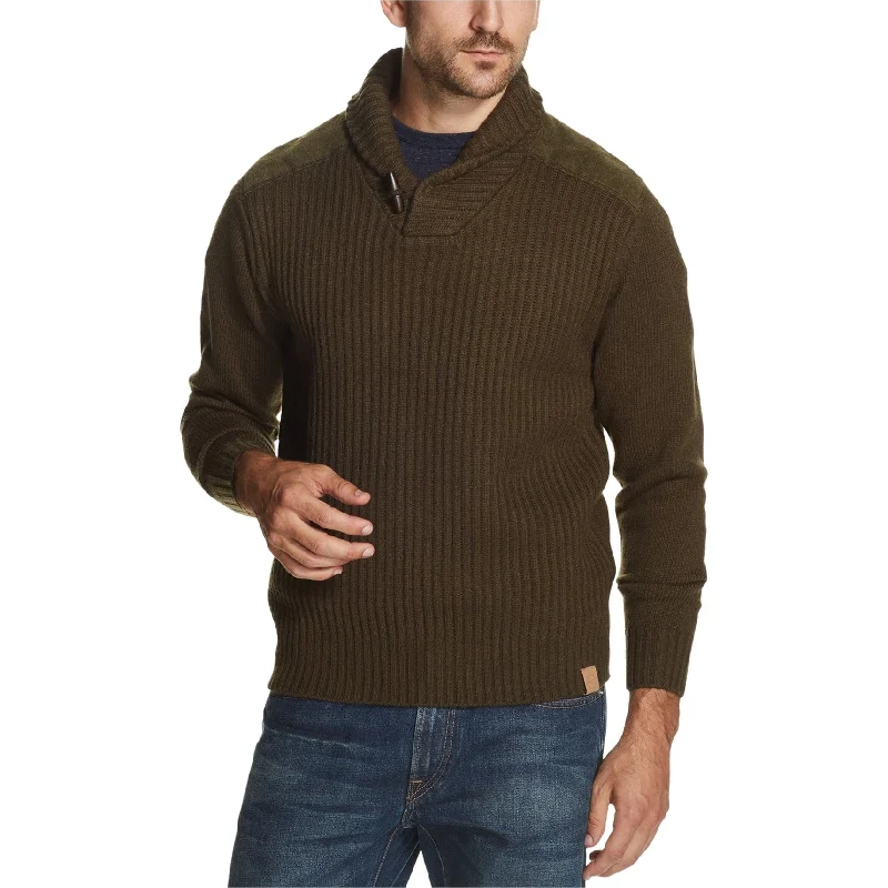 Men's Sweaters with Intarsia DesignsWeatherproof Mens Toggle Pullover Sweater, Green, XX-Large Men's Sweaters with Intarsia DesignsWeatherproof Mens Toggle Pullover Sweater, Green, XX-Large