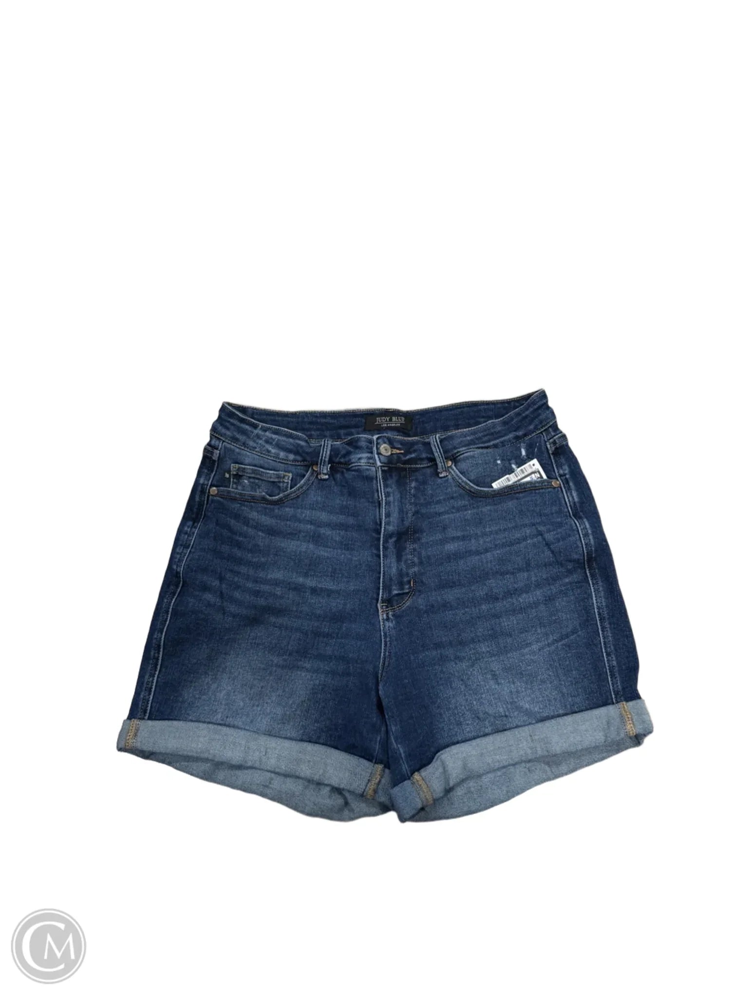 Oversized and Relaxed Men's Loungewear ShortsShorts By Judy Blue In Blue Denim, Size: 1x Oversized and Relaxed Men's Loungewear ShortsShorts By Judy Blue In Blue Denim, Size: 1x