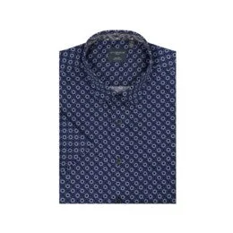 Men's Timeless Dress Shirts for Enduring StyleLeo Chevalier Short Sleeve Sport Shirt Navy - 622373 1900 Men's Timeless Dress Shirts for Enduring StyleLeo Chevalier Short Sleeve Sport Shirt Navy - 622373 1900