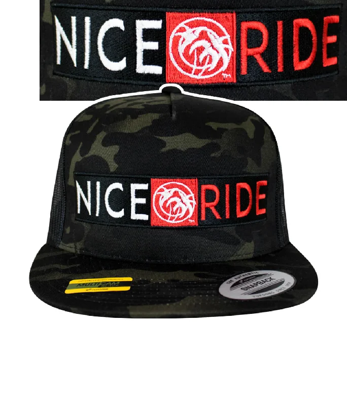 Waterproof Fishing Hats"Out Front" Multicamo Trucker Hat