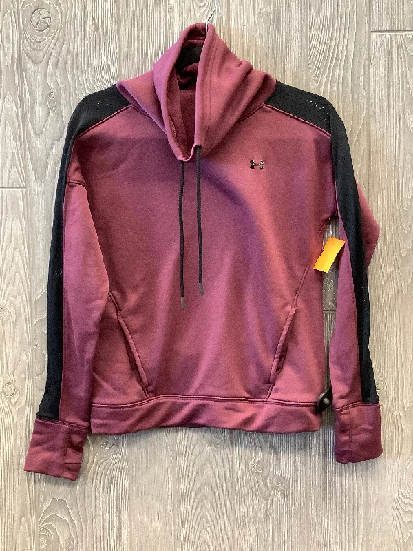 Men's Hoodies with Sublimated GraphicsAthletic Sweatshirt Collar By Under Armour In Purple, Size: Xs Men's Hoodies with Sublimated GraphicsAthletic Sweatshirt Collar By Under Armour In Purple, Size: Xs
