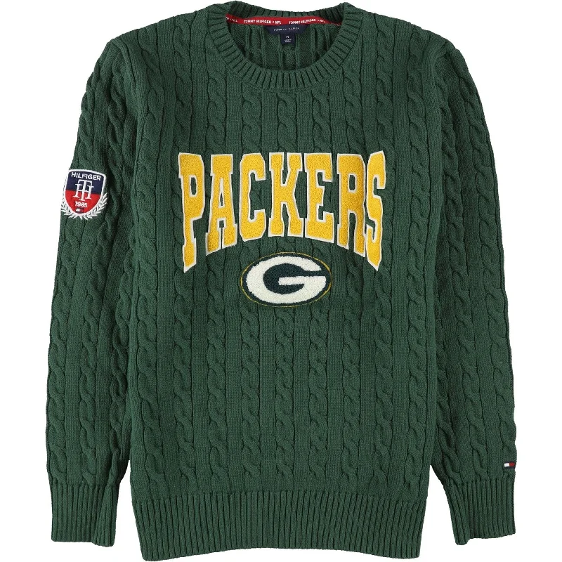 Men's Sweaters with BeadsTommy Hilfiger Mens Green Bay Packers Knit Sweater, Green, Medium Men's Sweaters with BeadsTommy Hilfiger Mens Green Bay Packers Knit Sweater, Green, Medium