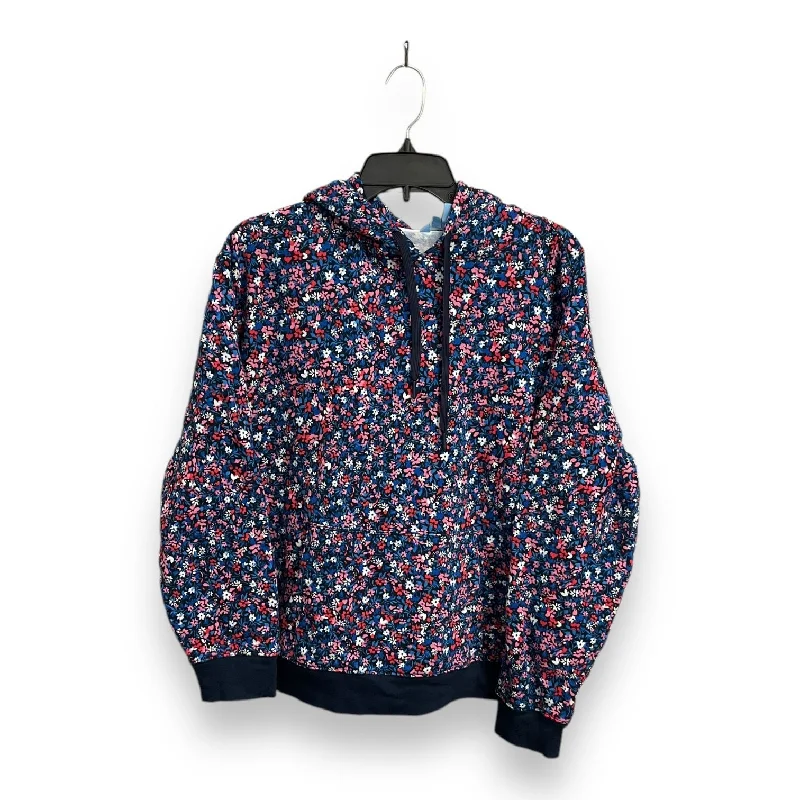 Men's Hoodies with Heavy-Duty ZippersSweatshirt Hoodie By Draper James In Floral Print, Size: L Men's Hoodies with Heavy-Duty ZippersSweatshirt Hoodie By Draper James In Floral Print, Size: L