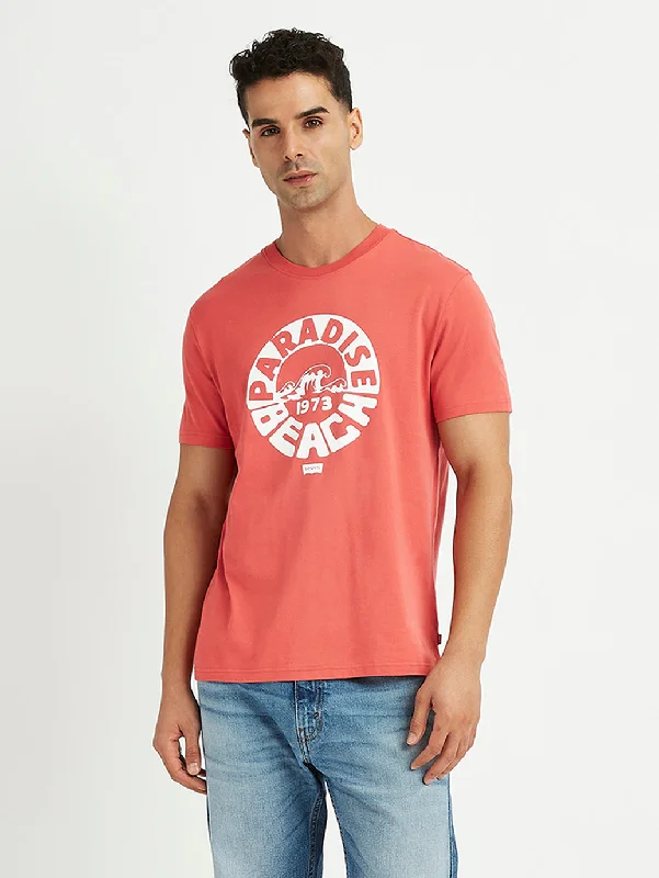 Men's Performance Shirts for SportsMen's Graphic Print Slim Fit T-Shirt