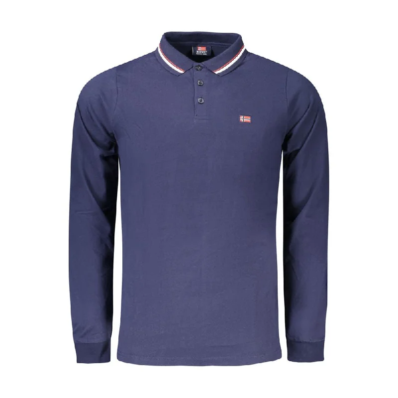 Men's Shirts with Scoop NecksNorway 1963  Cotton Polo Men's Shirt