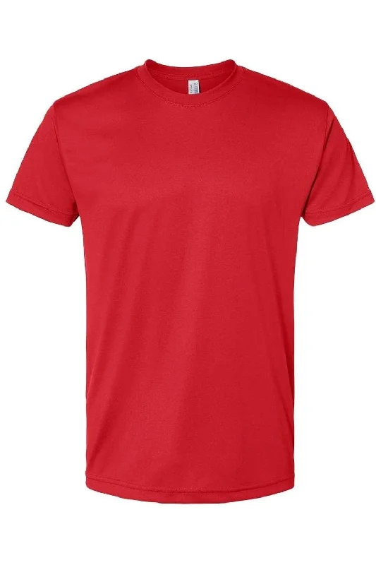 Men's Shirts with Lace-Up HemlinesBayside USA-Made Performance T-Shirt