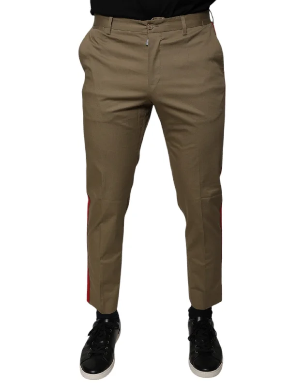 Men's Skinny JeansDolce & Gabbana Logo Men Casual Tape Men's Pants