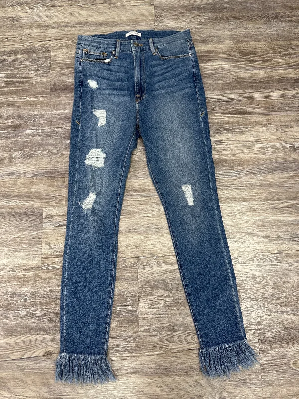 Men's Jeans in Unique PatternsJeans Designer By Good American In Blue Denim, Size: 10
