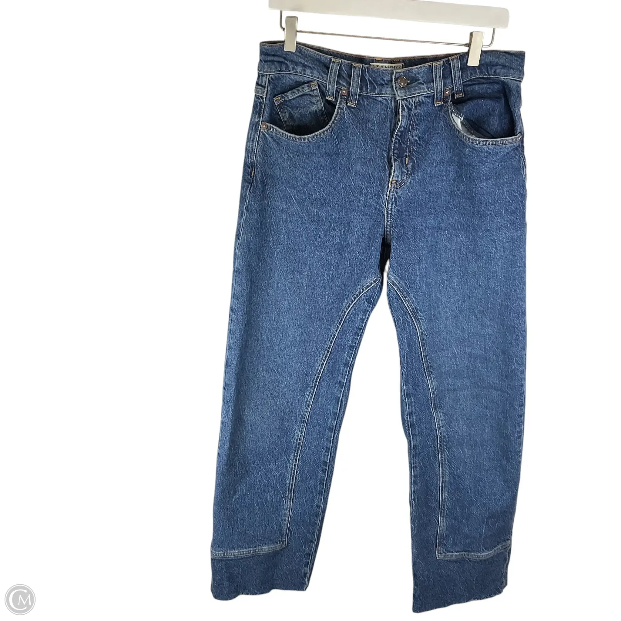 Fashion-Forward Men's JeansJeans Wide Leg By We The Free In Blue Denim, Size: 6