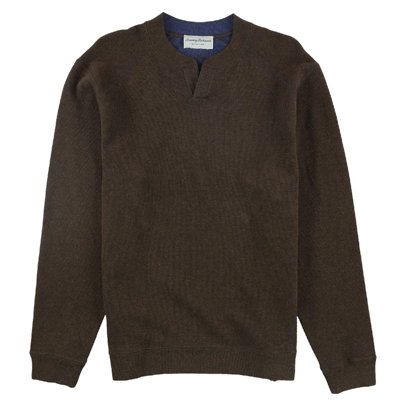 Men's Sweaters in Metallic ColorsTommy Bahama Mens Flip Side Pima Pullover Sweater, Brown, Large Men's Sweaters in Metallic ColorsTommy Bahama Mens Flip Side Pima Pullover Sweater, Brown, Large