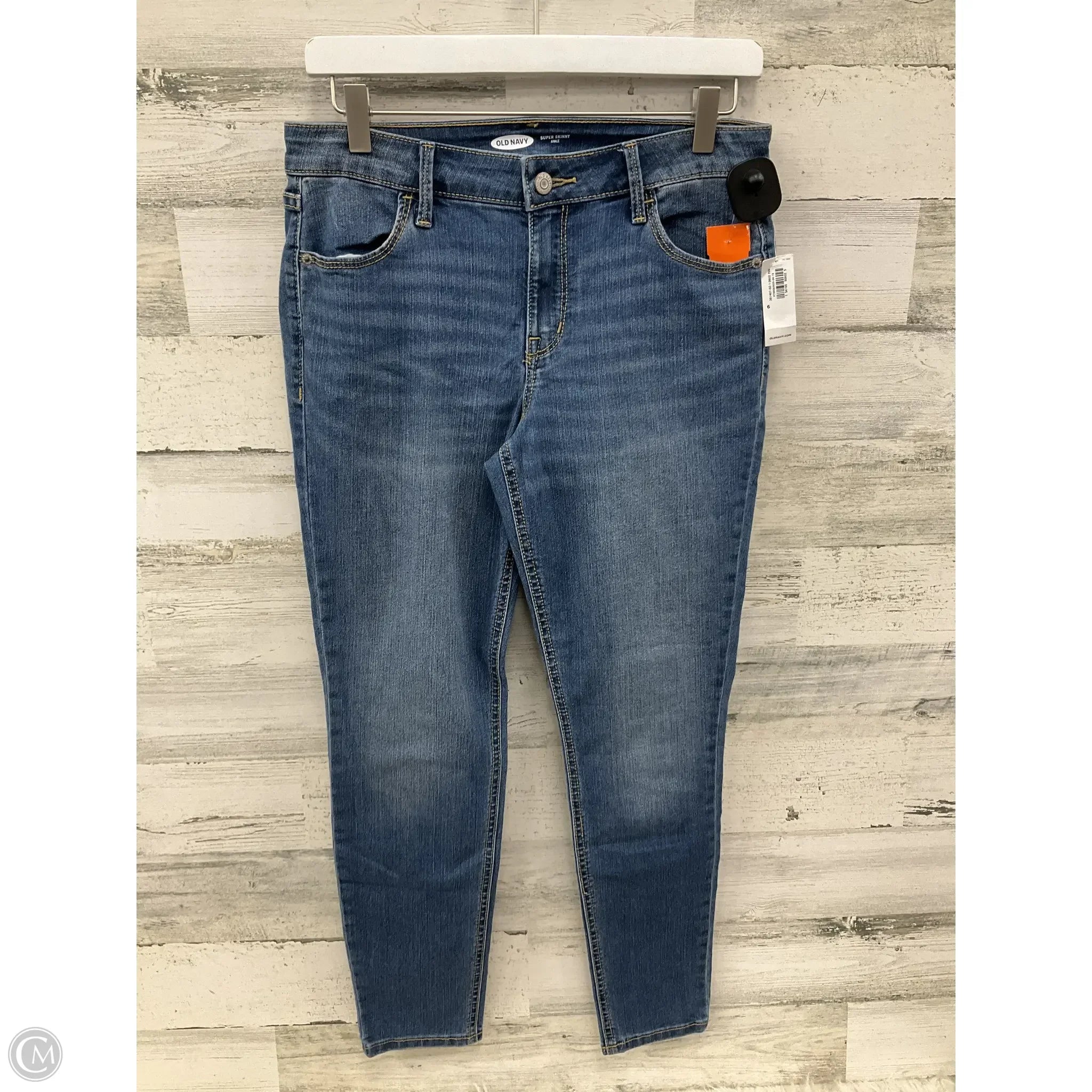 Sustainable Eco-Friendly Men's JeansJeans Skinny By Old Navy In Blue Denim, Size: 6 Sustainable Eco-Friendly Men's JeansJeans Skinny By Old Navy In Blue Denim, Size: 6