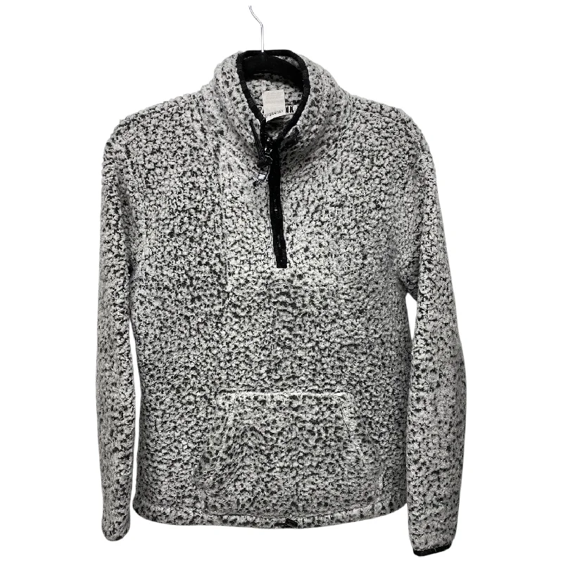 Men's Hoodies with Secret CompartmentsSweatshirt Collar By Pink In Grey, Size: Xs