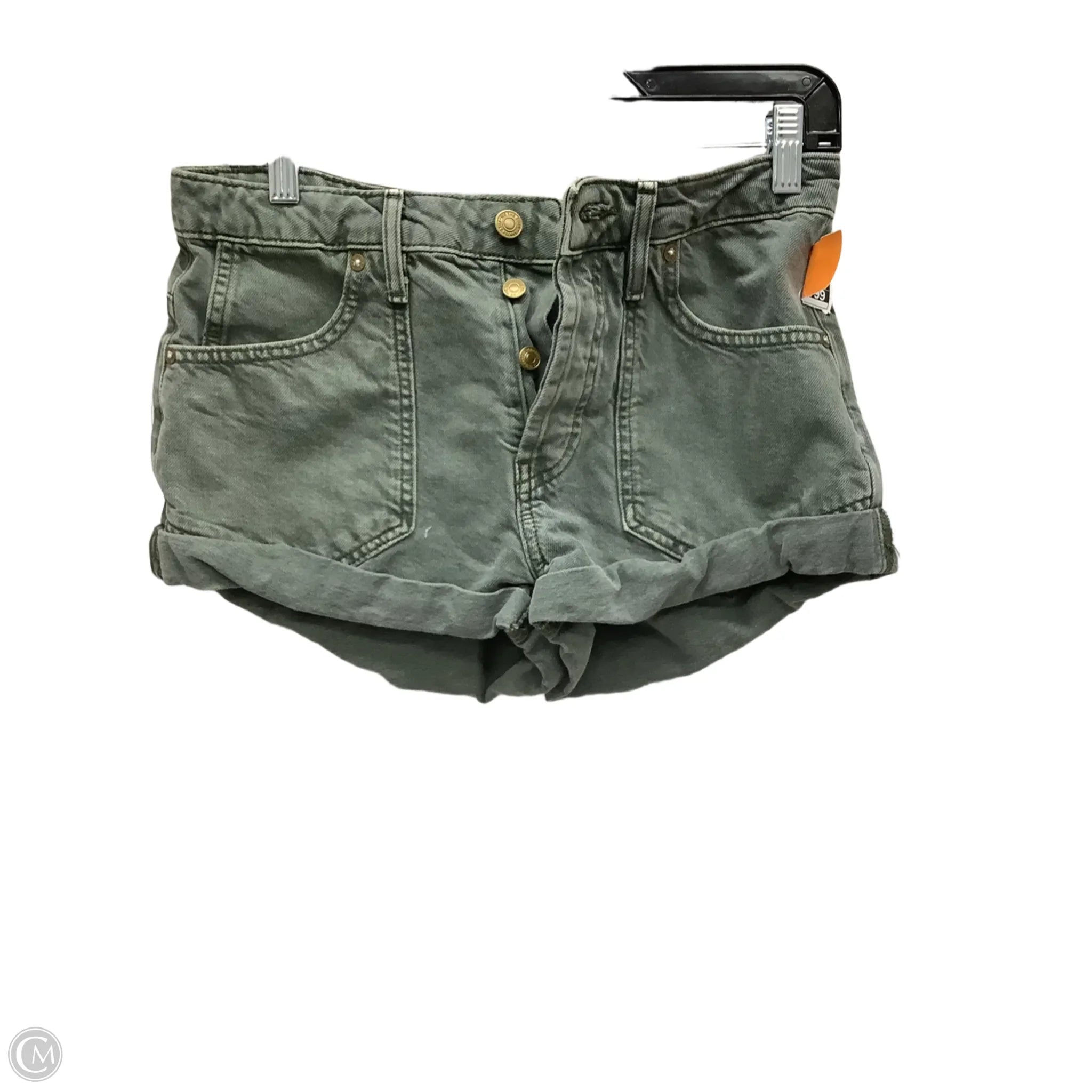 Comfort-First Men's Elastic Waistband Casual ShortsShorts By We The Free In Green, Size: 4 Comfort-First Men's Elastic Waistband Casual ShortsShorts By We The Free In Green, Size: 4