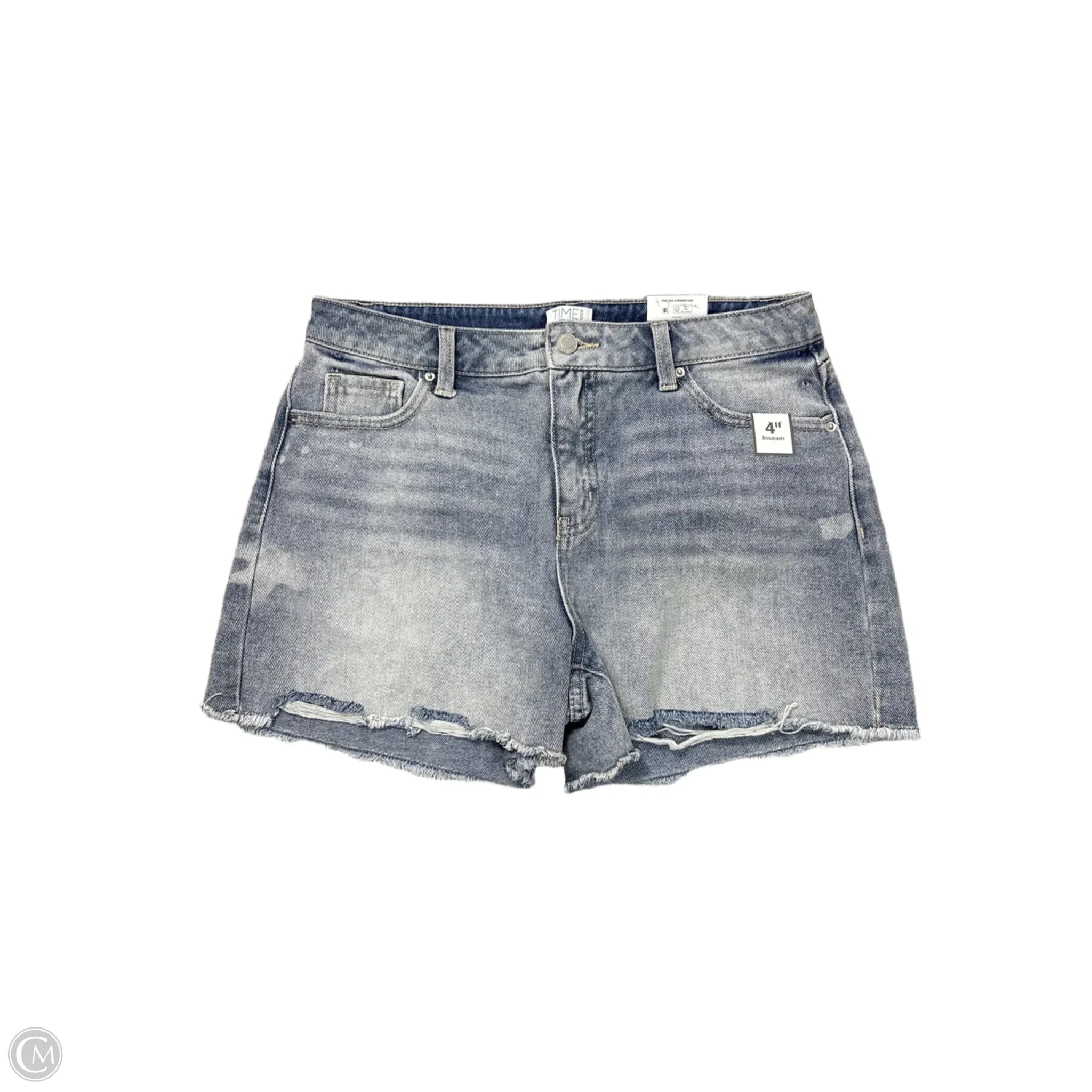 Chino Men's Short PantsShorts By Time And Tru In Blue Denim, Size: M