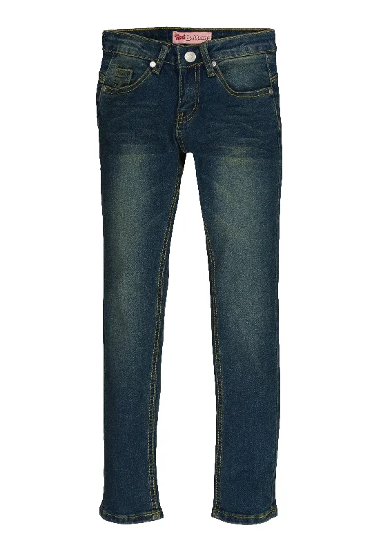 Comfort-Fit Men's JeansGirls Crease Detail Skinny Jeans