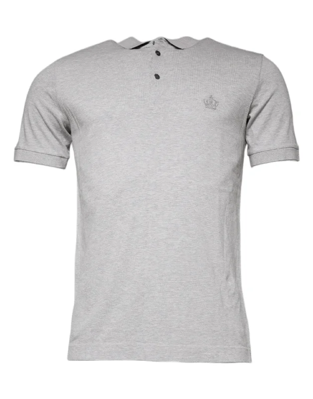 Men's Shirts with Short PlacketsDolce & Gabbana Crown Colla ShortSleeve Polo Men's T-shirt (Pre-Owned) Men's Shirts with Short PlacketsDolce & Gabbana Crown Colla ShortSleeve Polo Men's T-shirt (Pre-Owned)