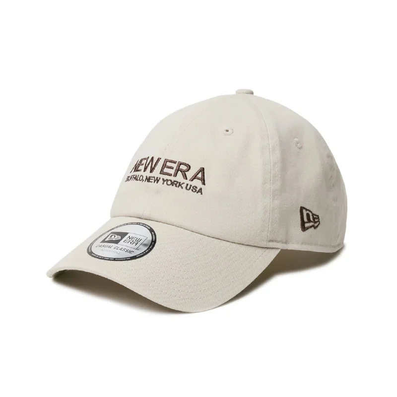 Modern Snapback CapsNew Era Japan The Origin Strap Logo Light Beige Casual Classic Adjustable Cap