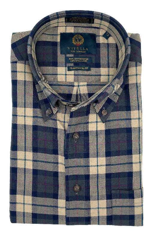 Breathable Men's Linen ShirtsViyella Long Sleeve Sport Shirt - Shiitake - 651440 2598 Breathable Men's Linen ShirtsViyella Long Sleeve Sport Shirt - Shiitake - 651440 2598