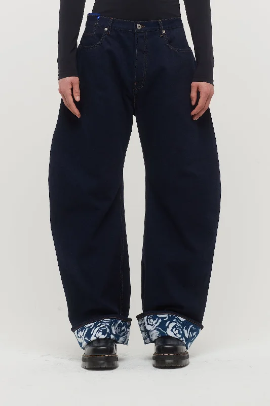 Men's Coats with Vintage StyleBurberry Spring Denim in Indigo Blue