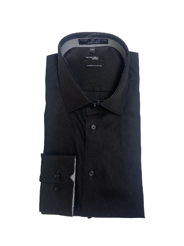 Men's Casual Friday Shirts for Relaxed Office DaysLeo Chevalier Black Red Label Fitted Dress Shirt - 225161 0998 Men's Casual Friday Shirts for Relaxed Office DaysLeo Chevalier Black Red Label Fitted Dress Shirt - 225161 0998