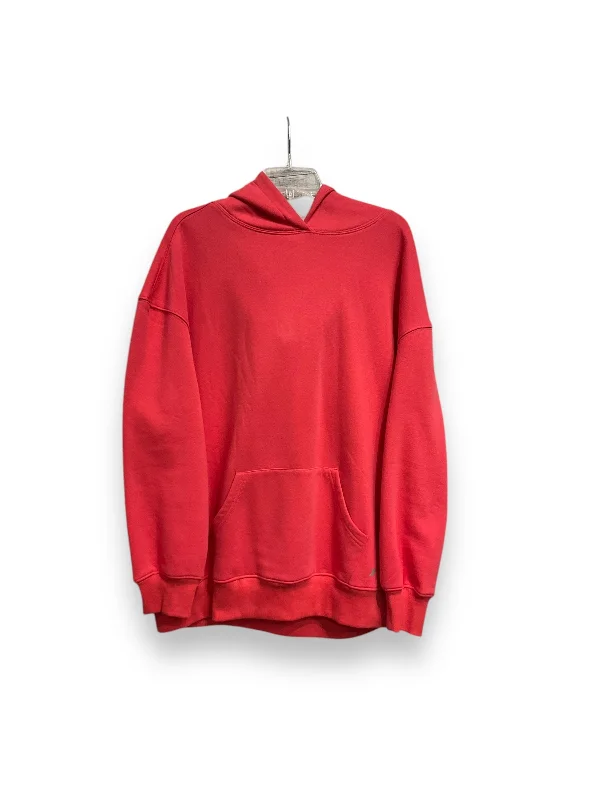 Men's Hoodies with Pass-Through PocketsSweatshirt Hoodie By Cmc In Pink, Size: Xl