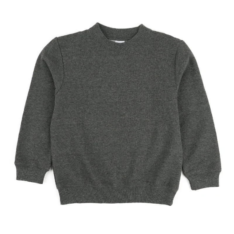 Men's Sweaters with Thumbholes in SleevesKids Long Sleeve Sweatshirt Neutral Solid Color Men's Sweaters with Thumbholes in SleevesKids Long Sleeve Sweatshirt Neutral Solid Color