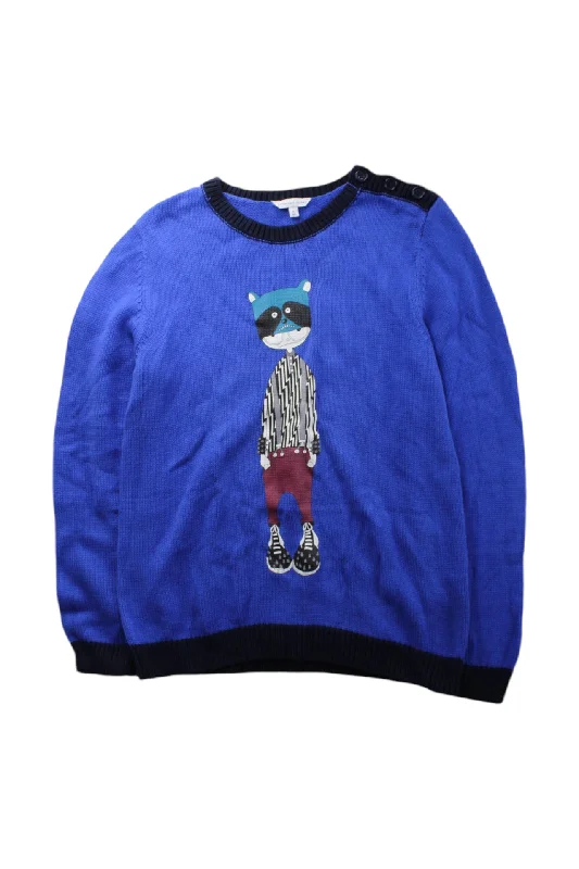 Comfortable Men's Cotton SweatersLittle Marc Jacobs Raccoon Knit Sweater 12Y