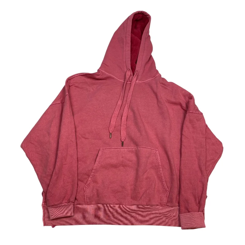 Men's Hoodies for TravelSweatshirt Hoodie By American Eagle In Pink, Size: Xs