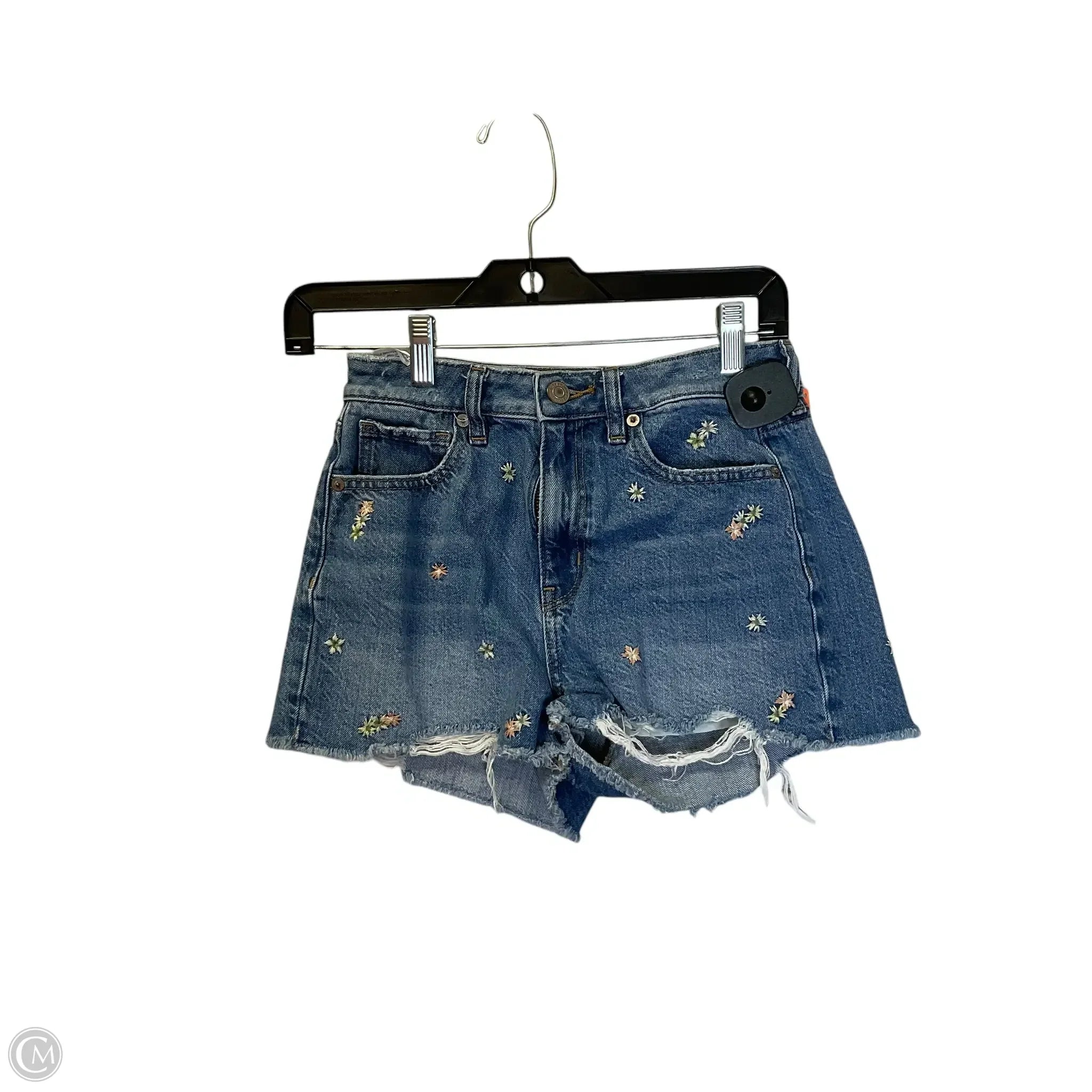 Relaxed-Fit Men's Loungewear and Casual ShortsShorts By American Eagle In Blue Denim, Size: 0 Relaxed-Fit Men's Loungewear and Casual ShortsShorts By American Eagle In Blue Denim, Size: 0