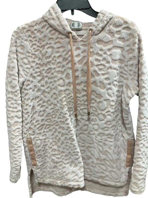 Men's Hoodies for HikingAthletic Sweatshirt Hoodie By Chicos In Peach, Size: Xs