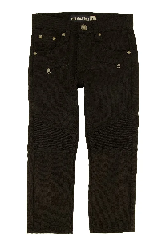 Men's Jeans Made from Recycled MaterialsLittle Boys Zip Detail Moto Skinny Jeans