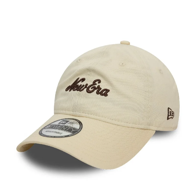 Classic Bowler HatsNew Era Essential Midi Cream 9TWENTY Adjustable Cap